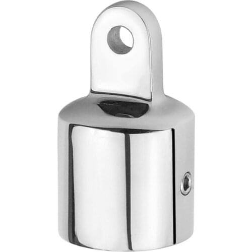 6pcs Boat Marine Bimini Top Eye End Cap 25mm Fitting / Stainless Steel