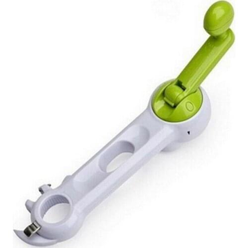 7 In 1 Can Opener Multifunctional Beer Cans Openers Kitchen Bottle Opener Corkscrew Kitchen Tools