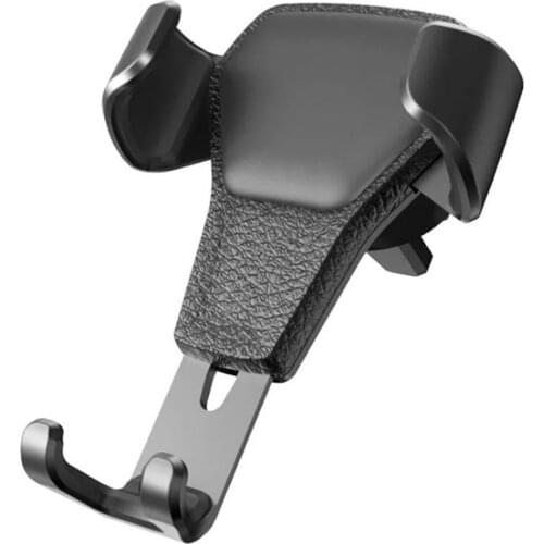 Gravity Car Mount For Mobile Phone Holder Car Air Vent Clip Stand Cell phone GPS Support For iPhone 11 XS X XR 7 Samsung Huawei