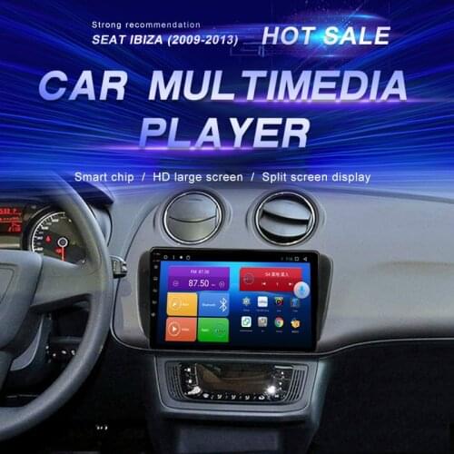 Android Car DVD For SEAT IBIZA (2009-2013) Car Radio Multimedia Video Player Navigation GPS Android10.0 Double Din