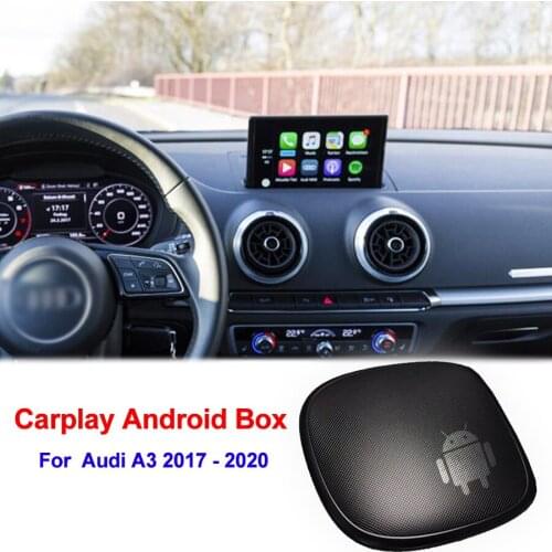64GB ROM Car Multimedia Video Player Android Carplay Box AI VOICE Assistant For Audi A3 2017-2020 Bluetooth 5.0 Head Unit 4G NET