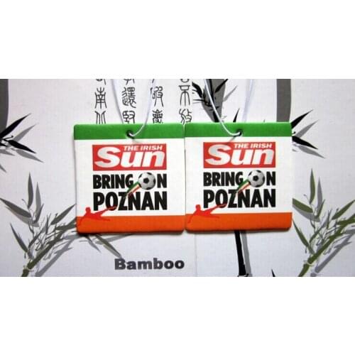 Free Shipping Via Fedex , Wholesale Paper Air Freshener , Hanging Paper Perfume, car sharpe car air freshener