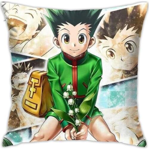 Hunter X Hunter Car Pillow Case Home Cushio Cover Hunter X Hunter cosplay 45*45cm Decoratives Cushions For Sofa Seater Covers