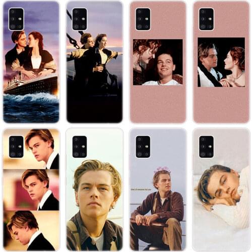 Leonardo DiCaprio young Case for Samsung Galaxy A12 A02 A03S A21S A22 A32 A52 A72 A82 Quantum 2 S21 Plus FE Ultra M02S M12 Cover
