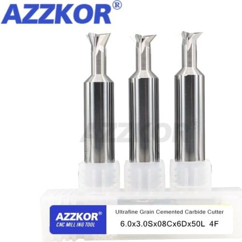 Dovetail Milling Cutter Aluminum Solid Carbide Coated Dovetail Cutter Tungsten Stell Groove Cutter 45 60 Angle For Aluminum