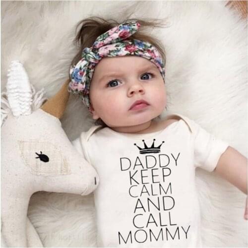 Cute 100% Cotton Newborn Baby Bodysuits Short Sleevele Baby Clothes O-neck 0-18M Baby Jumpsuit Baby Clothing Infant Outwear