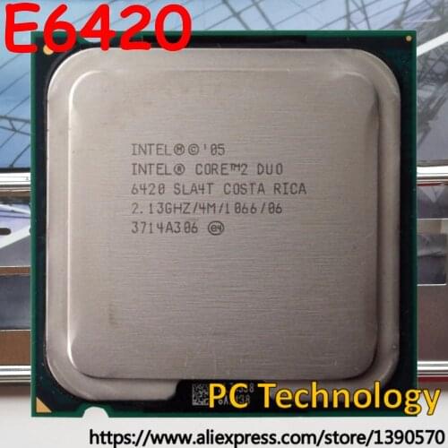 Original Intel Core 2 Duo CPU E6420 4M Cache/2.13GHz /1066MHz LGA775 free shipping ship out within 1 day
