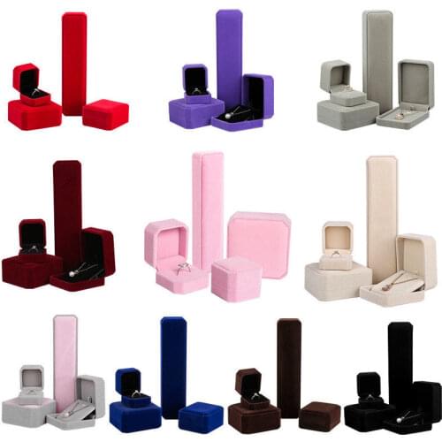 Pendant Necklace Ring Earrings Bracelet Jewelry Box Gift Package Box jewelry organizer gift boxes for jewellery