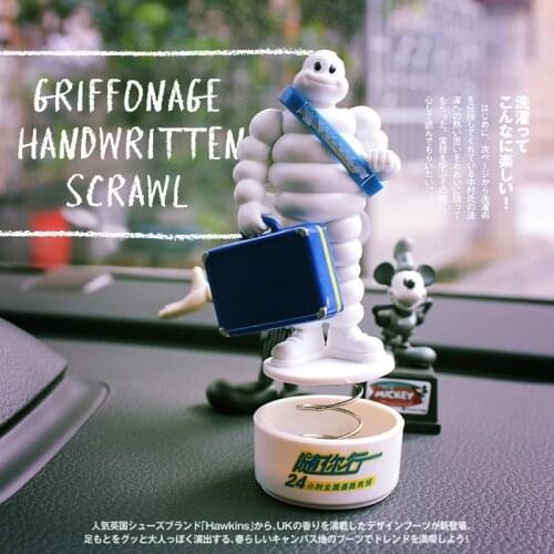 Hand bag White Doll Car Decoration Fashion Dolls Interior Dashboard Decoration Car-Styling car accessories Birthday Gift