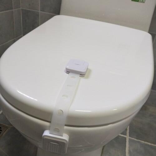 6 Pieces Child Safety Lock,Suitable For Refrigerators,Cabinets,Drawers,Dishwashers,DToilets,Strong Adhesion Without Drilling