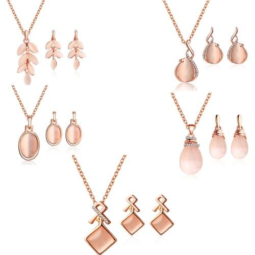 100sets/Jewerly Sets Tone Rhinestone 5 styles Jewerly Making For women