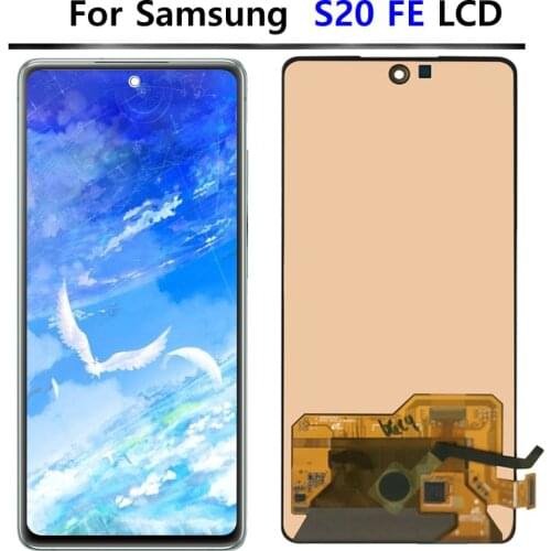 100% Tested Original LCD For Samsung Galaxy S20 Fan Edition G780F S20 FE 5G S20 Lite LCD Display With Touch Screen Ditigitizer