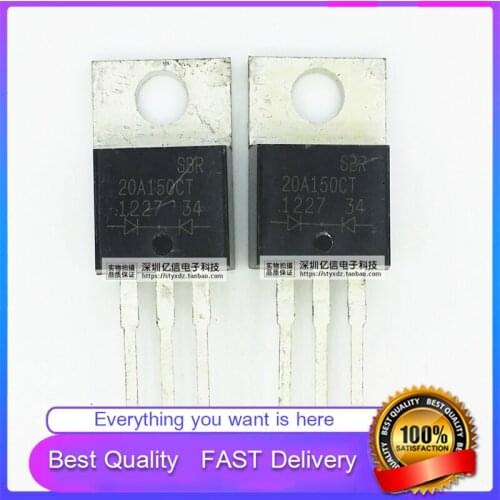 5PCS New Original Platinum SBR20A150CT 150a20v MHz Diode TO-220 Good Quality
