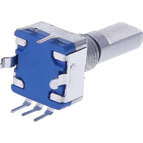 5 Pcs Rotary Encoder With Switch EC11 Audio Digital Potentiometer 20mm Handle