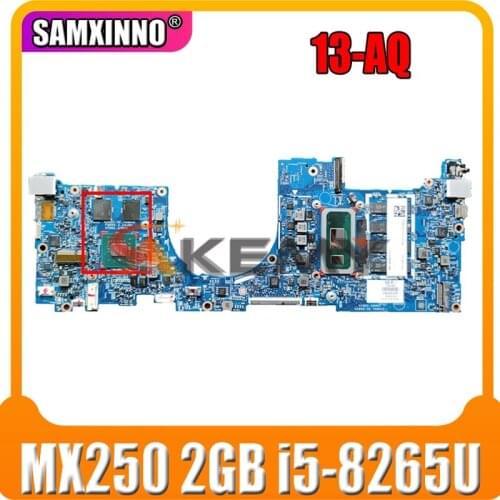 Akemy FOR HP ENVY 13T-AQ000 13-AQ LAPTOP MOTHERBOARD 18744-1 448.0G903.0011 Mianboard 100% working W/ MX250 2GB i5-8265U 8GB