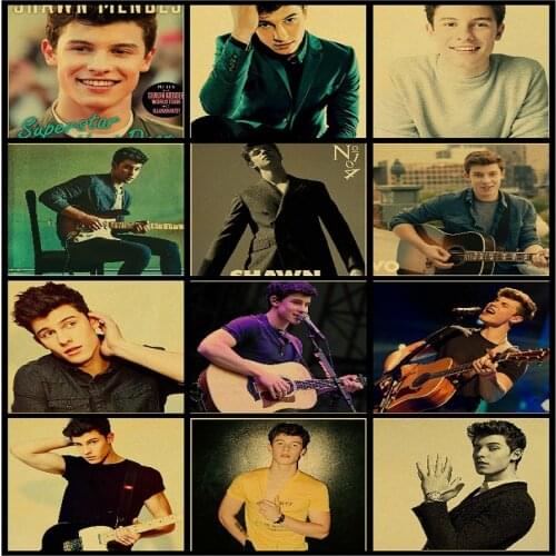 Diamond Embroidery 5D Di Singer Shawn Mosaic Art Painting Full Diamond Embroidery Rhinestone Home Decor Gift