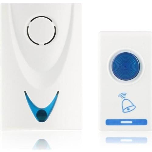 LED Wireless Smart Doorbell & Wireles Remote control 32 Tune Songs Mini Home Exquisite And Durable Door Bell