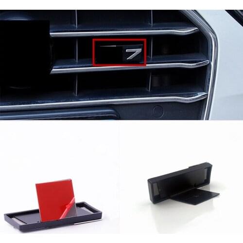 Car Front Grille Emblem S3 S4 S5 S6 S7 S8 RS3 RS4 RS5 RS6 RS7 RS8 RSQ3 RSQ5 RSQ7 TTS TTRS Bracket Logo Badge stickers for Audi