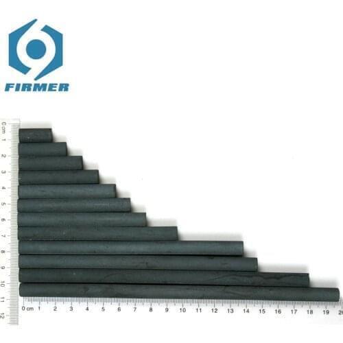 Ferrite Rod Bar DiameterxLength-10x160mm 10pcs Mn-Zn Soft Ferrite Wave Medium Magnetic Rod Bar For Radio Antenna High Frenquency
