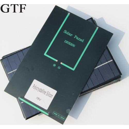 GTF solar panel solar power panel DIY solar system module for light battery mobile phone toy charger portable