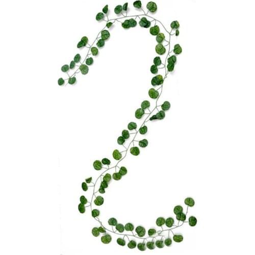 2 Packs x 80 Pieces Of Artificial Ivy Wreath False Leaf Flower Home Kitchen Garden Office Wedding Wall Decoration 82 Feet cool