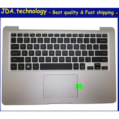 MEIARROW New/orig Upper Case for For Samsung NP740U3L US Keyboard Palmrest Upper Cover BA98-00796A Backlit Touchpad