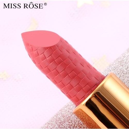 MiSS ROSE Bright Stars Lipstick Wholesale Makeup Online Celebrity Douyin Deft Nourishing Lipstick Wholesale Makeup Gift