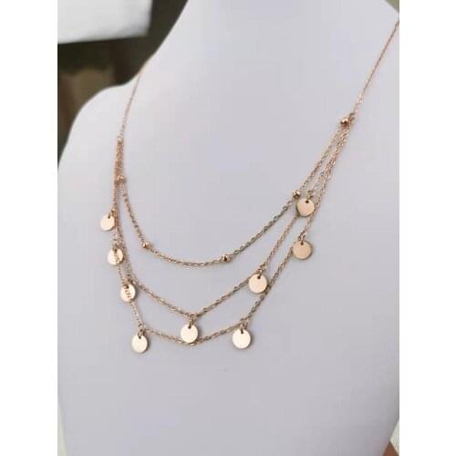 Fashion jewelry steel necklace