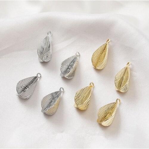 New style 30pcs/lot Water ripple 3D water drop shape copper floating locket charms diy jewelry earring accessory