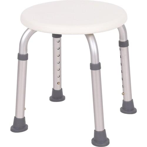 Aluminum Alloy Bath Seat Adjustable Shower Stool Chair For Elderly Handicap