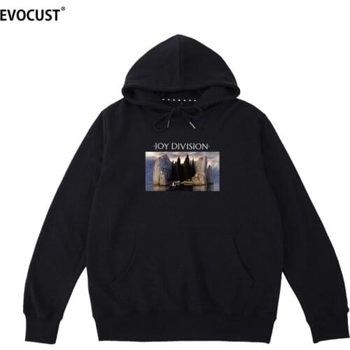 Joy Division Punk Funny Streetwear Unknown Pleasure Hip hop Hoodies Sweatshirts men women unisex Cotton