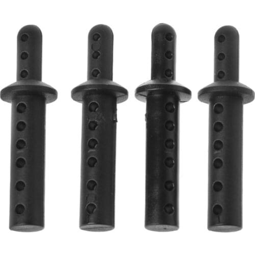 4pcs Plastic RC 1:10 Body Post Mounts for HSP 94108 94111 94188 Car Spare Parts B36E
