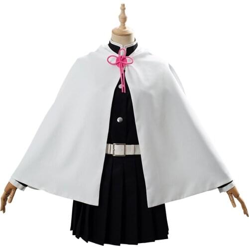 Anime Demon Slayer Kimetsu no Yaiba Cosplay Tsuyuri Kanawo Costume Dress Battle Outfit Women Kimono Halloween Carnival Costumes