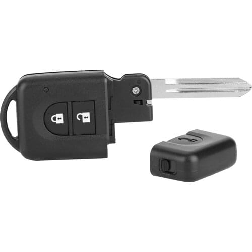 2 Button ABS Car Remote Flip Key Fob Case Smart Cover Shell Fit For Nissan Micra /X-Trail /Qashqai /Note /JUKE /Duke