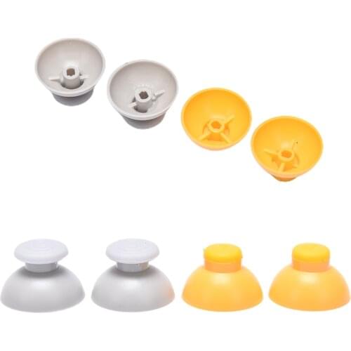 Hot sale 2pcs Replacement Analog Joystick Thumb Stick Silicone Cap for Nintendo for GameCube NGC GC Controller