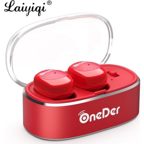 Laiyiqi fashion Mini noise canceling headphone Invisible bluetooth earbuds ear Headset charging box draadloze oordopjes ear bud