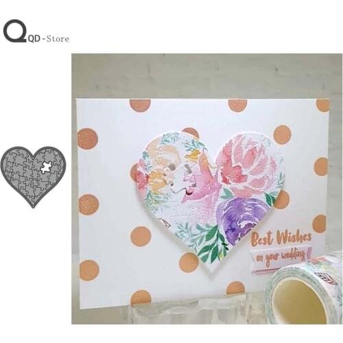 Love Cutting Dies Scrapbooking Mold New Die Cut Stencil Handmade Tools DIY Card Make Mould Model Craft Decoration New 2021