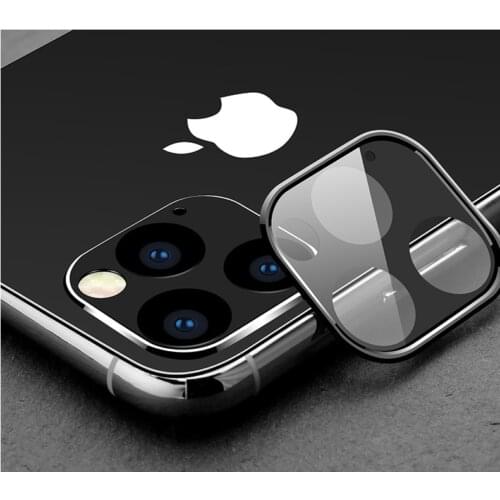 Metal Rear Camera Lens Case Cover For iphone 11 Camera Guard Circle Case Cover For iphone 11 Pro MAX Camera cover