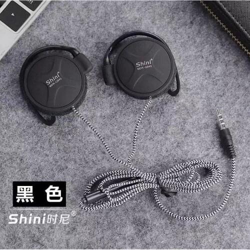 Original SHINI Q940 3.5mm Headphones Stereo Bass Music Earphone Ear Hook Headset fone de ouvido For MP3/4 Computer Mobile Phone