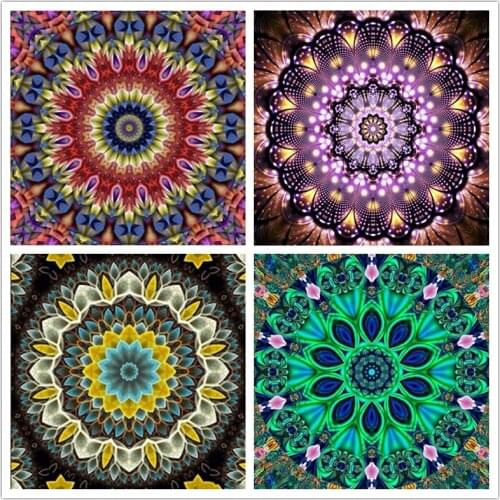 FULL Mosaic Pattern 5D DIY Diamond Embroidery Classic Mandala Flowers Home Decoration Diamond Painting Cross Stitch