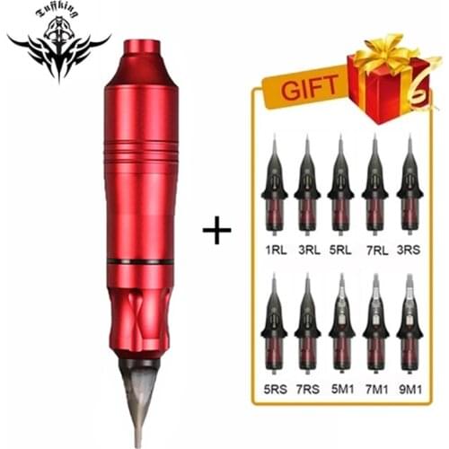 Professional Rotary Tattoo Pen machine Quiet Swiss Motor Tattoo Gun Eyebrow Permanent Makeup Machine For Tattoo Beginner Artist