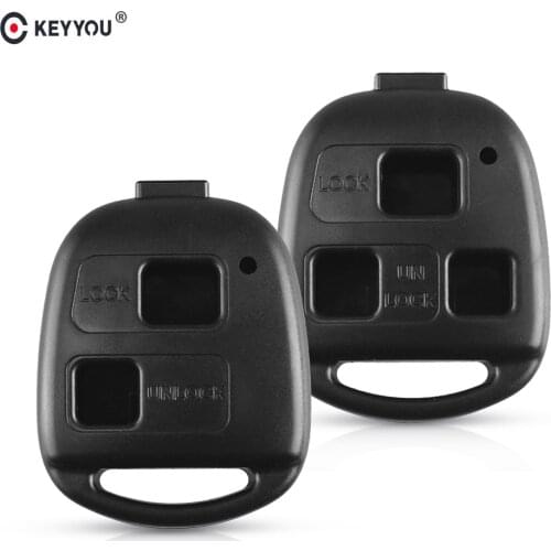 KEYYOU 2/3 Buttons Remote Key Shell Without Blade Case For Lexus RX300 RX350 RX400h SC430 GX470 LS400 GS300 ES300 ES330 LX470