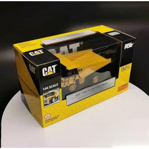 Diecas 1:64 Scale Cat 775e Dumps Alloy Truck Model Engineering Vehicle Adult Collection Gift Boy Hot Toys Souvenir Ornaments