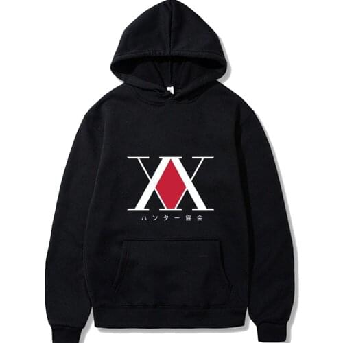 Hunter X Hunter Hoodie Fashion Long Sleeve Pullovers Tops Winter Male And Female