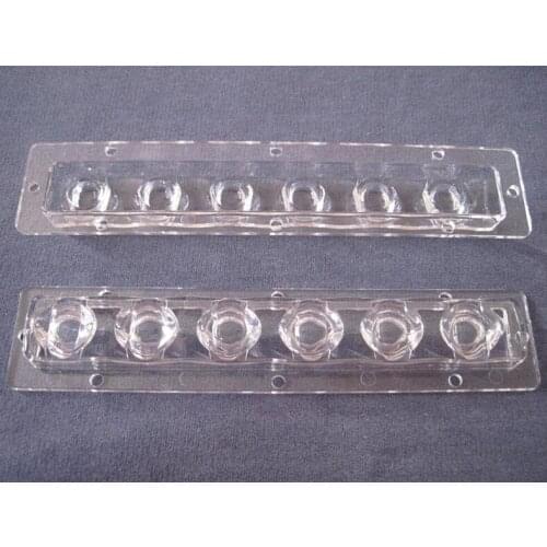 #TREI-150 High quality Led lens 6W, Street Light lens, Lens Size: 150X30.5mm, Angle: 30, Clean Surface, PMMA Materials