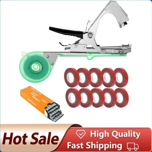 Plant Tying Machine Durable Convenient Tapener Tool Plant Agriculture Tape Tool For Fruit Flower Vegetable Home Garden