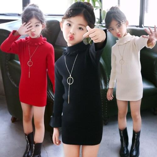WEIXU Turtlenecks For Girls