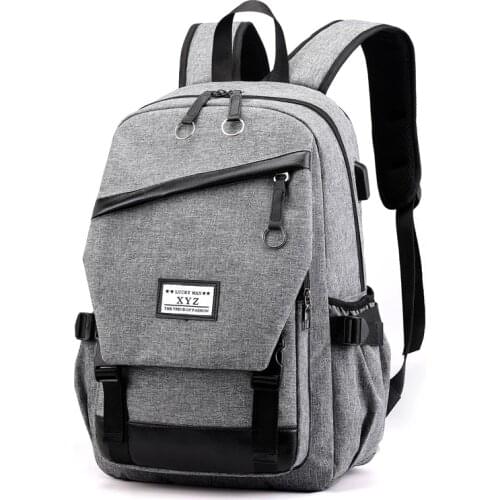 YK-Leik orthopedics school bags for girls boys female men laptop backpack usb backbag kids school backpacks for girl schoolbags