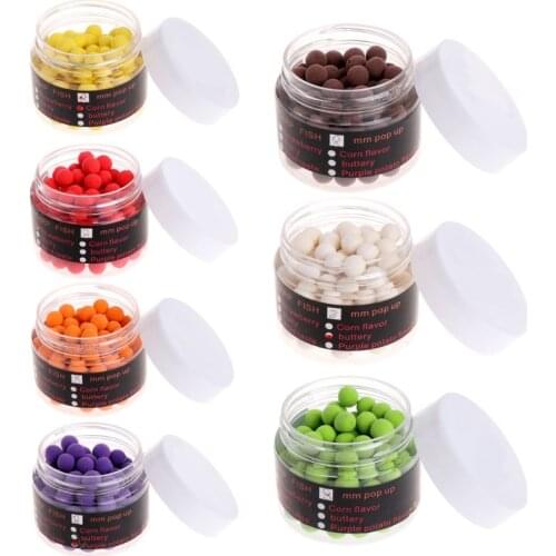 1 Box Carp Bait Floating Fishing Lure Artificial Baits Beads Pops Up Smell Ball U2JB