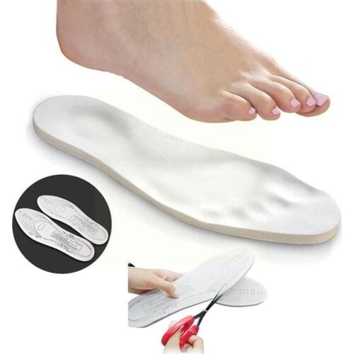 1pair pillow slow memory space recovery insole mens comfort pain relieve insole foot reduce memory massage ladies vibratio Q4P6